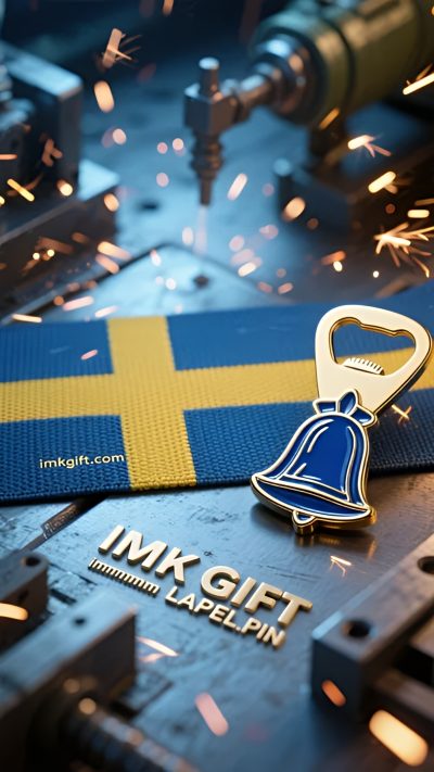 in997-Liljekonvaljöppnare-och-blå-och-gul-flagga-Lås-upp-livets-festliga-stunder