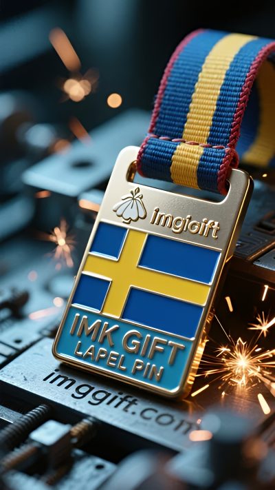 in984-Liljekonvalj-och-den-blå-och-gula-flaggan-En-resekompass